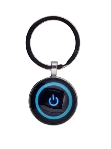 Power Symbol Keychain